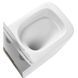 Унітаз підвісний Devit Flow square DFL0520111W безобідковий з кришкою soft-close та Vortex Flush, білий глянець 599984 фото 7