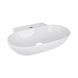 Комплект Qtap Cardinal: Раковина підвісна / накладна овальна 565х400х130 мм White + Донний клапан PU02 SD00053454 фото 3