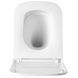 Унітаз підвісний Devit Flow square DFL0520111W безобідковий з кришкою soft-close та Vortex Flush, білий глянець 599984 фото 10