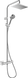 VERNIS SHAPE SHOWERPIPE душевая система с термостатом 230 1jet, EcoSmart, цвет хром 101692 фото 1