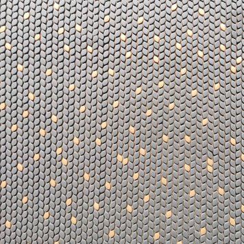 Мозаїка Mozaico De Lux V-Mos VJB-211 Grey+Gold 29,7х31,5 см 546540 фото