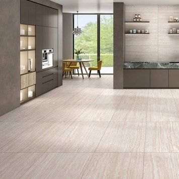 Керамогранит Almera Ceramica-2 Travertine Crema 60х120 см 601493 фото
