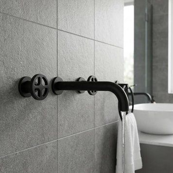 Змішувач прихованого монтажу для раковини Cisal Grace MN013511.5L колір Brushed Black Titanium 570663 фото