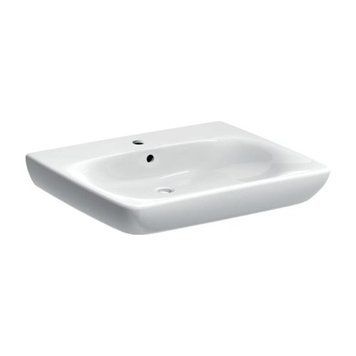 SELNOVA Comfort умывальник 65*55см, для лиц с ограниченными возможностями, с отв. под смеситель в центре, перелив видимый 92178 фото