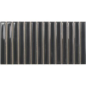 Плитка WOW Sweetbars SB Ebony 12,5х25 см 566664 фото
