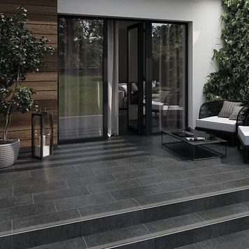 Плинтус Cersanit Highbrook Anthracite Skirting 10х60 см 485076 фото