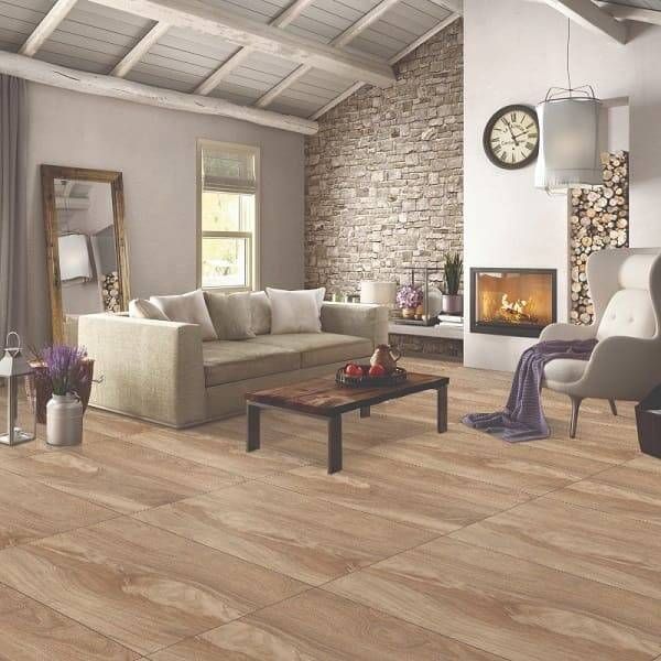 Керамогранит Almera Ceramica-2 Opel Brown 60х120 см 547609 фото