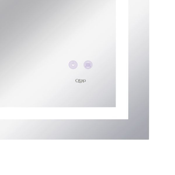 Зеркало Qtap Mideya (MI1) 900х700 с LED-подсветкой Touch, с антизапотеванием, с диммером QT2078NCF9070W SD00051749 фото