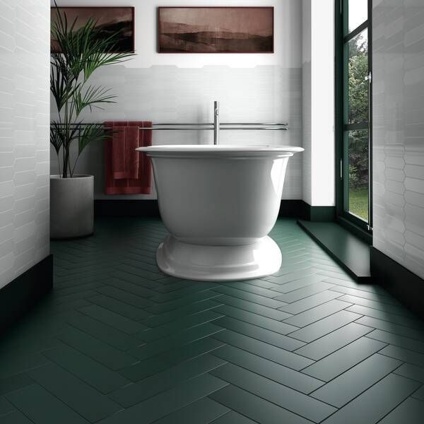 Керамогранит Equipe Ceramicas 25888 Stromboli Viridian Green 9,2x36,8 см 518937 фото
