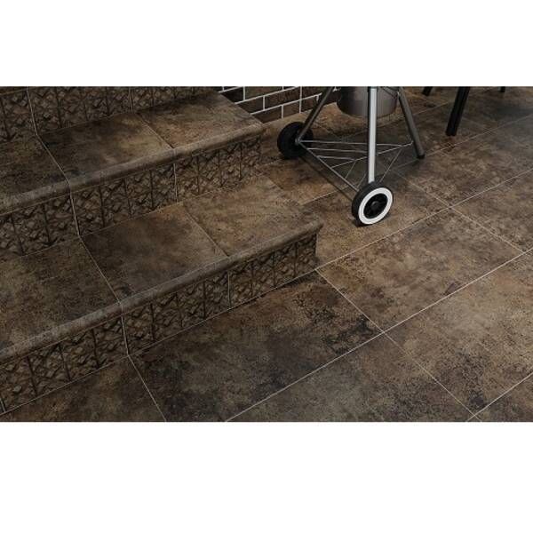 Декор Cersanit Lukas Brown Decor 14,5x29,8 см 463279 фото