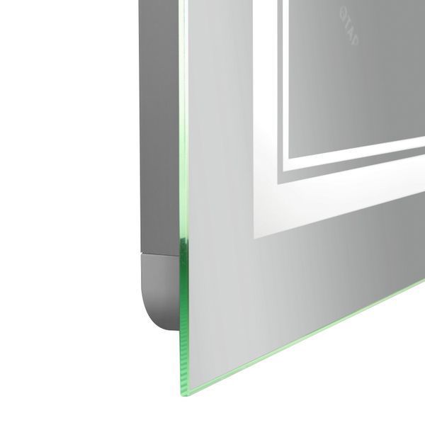 Дзеркало Qtap Cardinal (CA1) 800х500 з LED-підсвічуванням Touch, з антизапотіванням, з димером, рег. темп. кольору (3000-6500K) QT0478C5080 SD00052322 фото