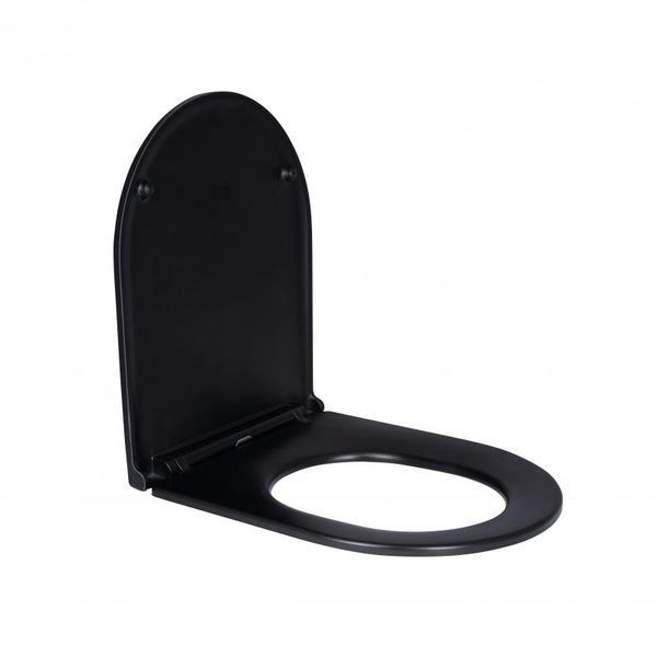 Сиденье для унитаза Qtap (Robin) с микролифтом Slim QT99HY2411MB SD00045128 фото