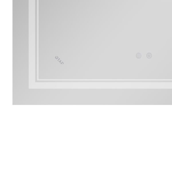 Дзеркало Qtap Cardinal (CA1) 800х500 з LED-підсвічуванням Touch, з антизапотіванням, з димером, рег. темп. кольору (3000-6500K) QT0478C5080 SD00052322 фото