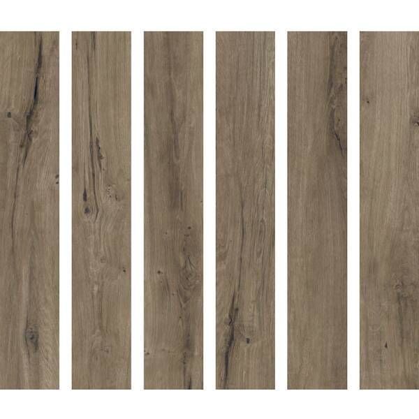 Керамограніт Cersanit Wildwood Brown Mat Rect 19,8х119,8 см 579348 фото