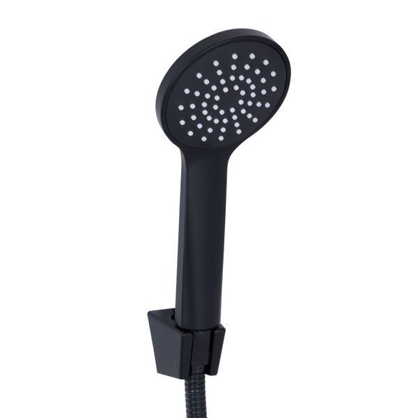 Смеситель для ванны Lidz Latwa 006 (c душевым гарнитуром) (k35) LDLAT006BLA45419 Black SD00051543 фото