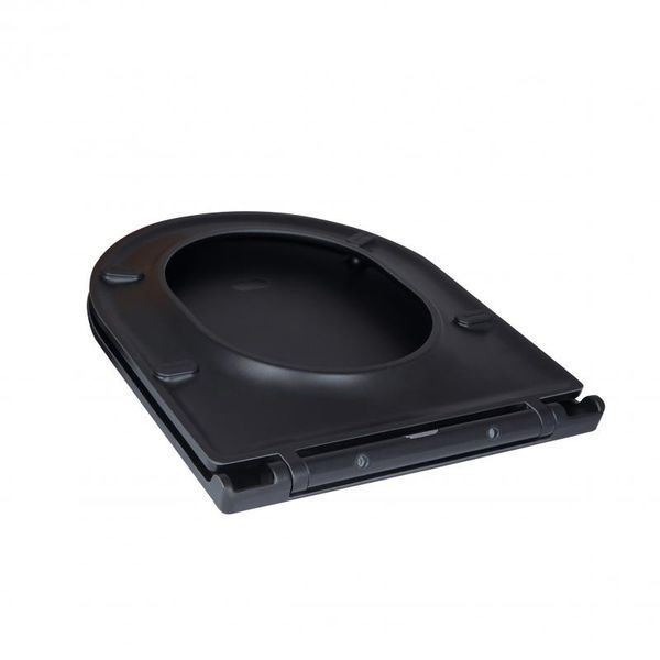 Сиденье для унитаза Qtap (Robin) с микролифтом Slim QT99HY2411MB SD00045128 фото
