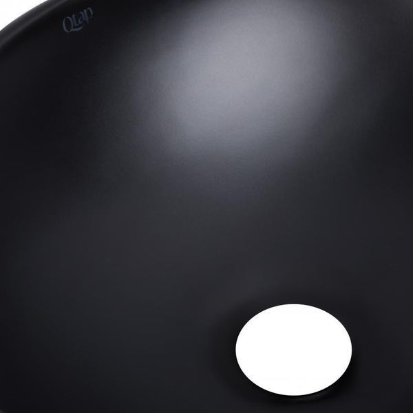 Раковина-чаша Qtap Dove 410х335х145 Matt black QT06116062AMB SD00052908 фото