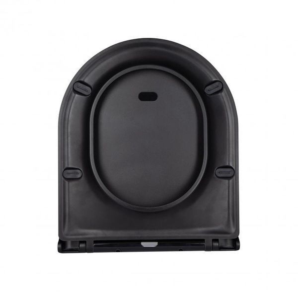 Сиденье для унитаза Qtap (Robin) с микролифтом Slim QT99HY2411MB SD00045128 фото