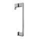 LEXO двері 120*195см трисекційні розсувні, профіль хром, прозрачне стекло 6мм 77830 фото 5
