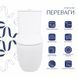 Унітаз підлоговий Qtap Leo Ultra Quiet 620&times;355&times;790 мм з сидінням Soft-close, White QTLEO27W49261 SD00055385 фото 3