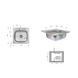 Кухонна мийка Brinex 4848 0,6 мм Micro Decor (BRIN4848MDEC0651258) SD00057382 фото 2
