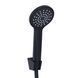 Смеситель для ванны Lidz Latwa 006 (c душевым гарнитуром) (k35) LDLAT006BLA45419 Black SD00051543 фото 4
