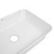 Комплект Qtap Virgo: Раковина накладная прямоугольная 490х350х110 мм White + Донный клапан PU02 SD00053429 фото 5