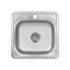 Кухонна мийка Brinex 4848 0,6 мм Micro Decor (BRIN4848MDEC0651258) SD00057382 фото 1