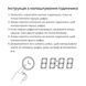 Зеркало Qtap Stork 1400х700 с LED-подсветкой Touch, линза, цифровые часы, диммер, рег. яркости QT1578142270140W SD00045744 фото 8