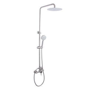 Душова система для душу Lidz Aria 1020 на два споживачі (k35) LDARI1020NKS46114 Nickel SD00052238 фото
