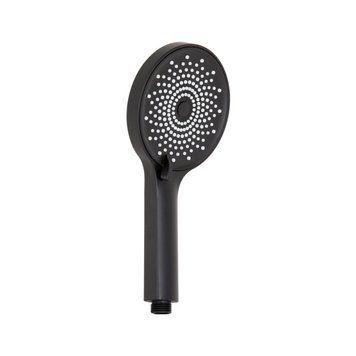 Лійка для ручного душу Lidz Niagara 32 120 мм округла LDNIA32BLM47555 Matt Black SD00053679 фото