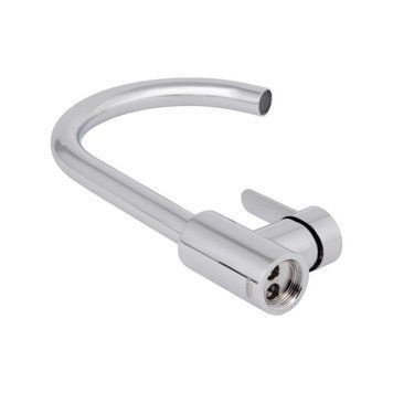 Смеситель для кухни U-образный Brinex Pure 015F U-образный Chrome BRIPUR015FCRM SD00053180 фото