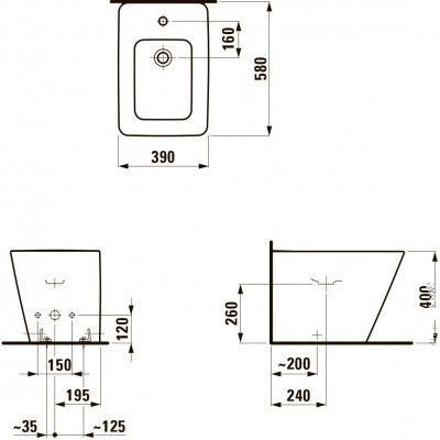 ALESSI DOT биде 6215 фото
