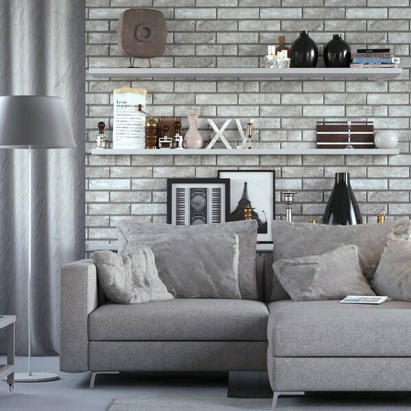 Керамограніт Golden Tile London Димчастий 30В010 6х25 см 569741 фото