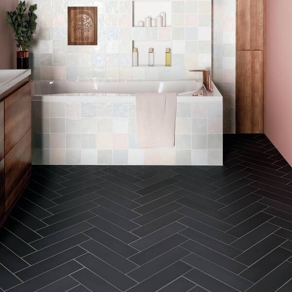 Керамограніт Equipe Ceramicas 25897 Stromboli Black City 9,2x36,8 см 518944 фото