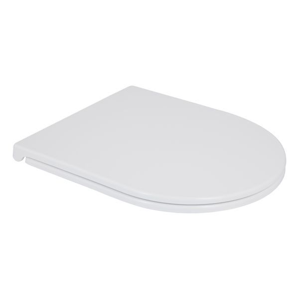 Унітаз підвісний Qtap Taurus безободковий з сидінням Soft-close QTTAU26W45428 SD00051552 фото