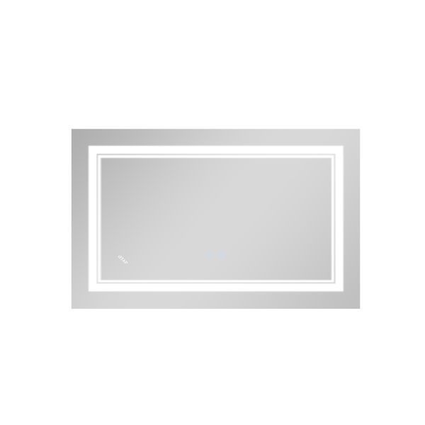 Дзеркало Qtap Cardinal (CA1) 700х500 з LED-підсвічуванням Touch, з антизапотіванням, з димером, рег. темп. кольору (3000-6500K) QT0478C5070 SD00052323 фото