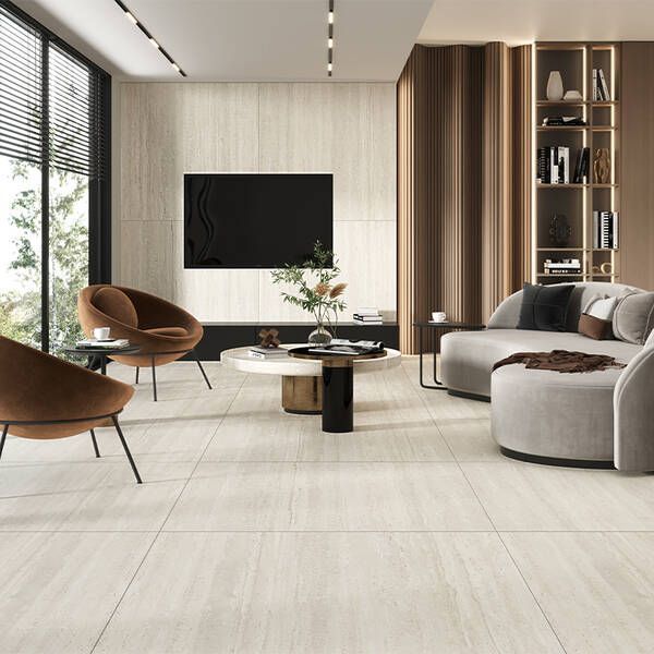 Керамогранит Almera Ceramica-2 YAT12P1682 Travertino Beige 120х120 см 597984 фото