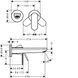 Змішувач прихованого монтажу для раковини Hansgrohe Rebris S 72528670 530422 фото 2