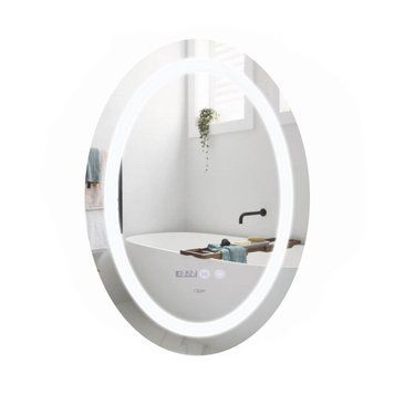 Зеркало Qtap Mideya 500х700 с LED-подсветкой Touch, с антизапотеванием, диммером QT2078NCR5070W SD00051753 фото