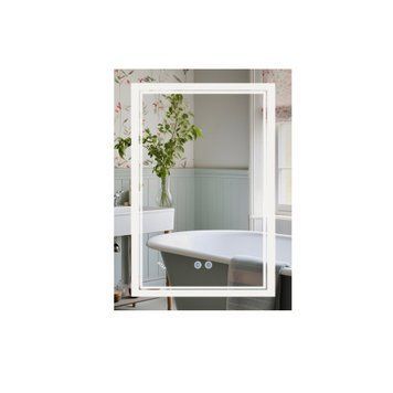 Зеркало Qtap Cardinal 600х800 с LED-подсветкой Touch, с антизапотеванием, с диммером, рег. темп. цвета (3000-6500K) QT0478C6080 SD00052325 фото