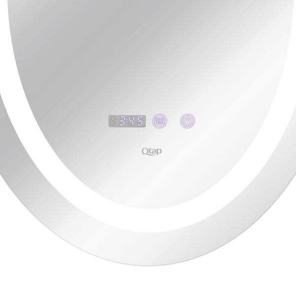 Дзеркало Qtap Mideya 500х700 з LED-підсвічуванням Touch, з антизапотіванням, димером QT2078NCR5070W SD00051753 фото