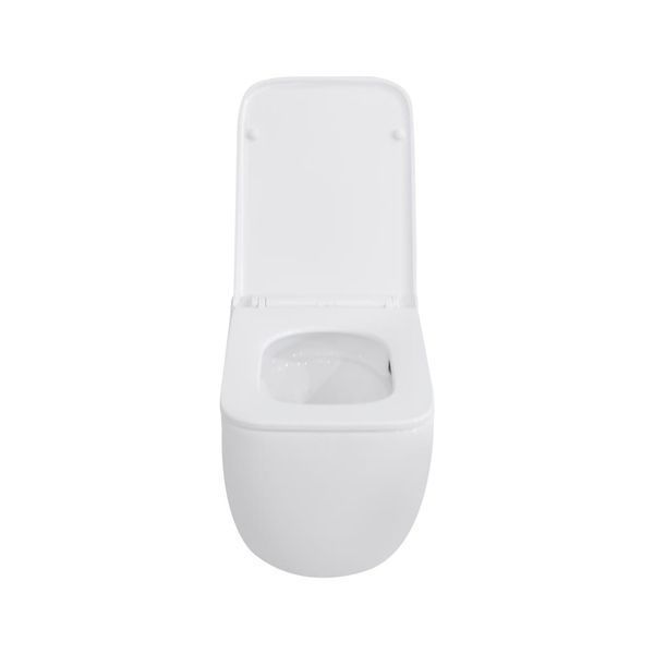 Унитаз подвесной Qtap Gemini безободковый с сиденьем Soft-closeQTGEM26W45430 SD00051554 фото