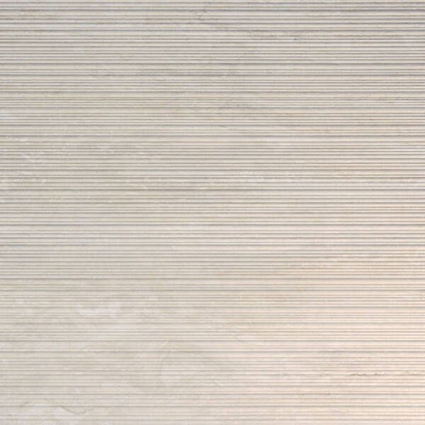 Керамогранит Italgraniti I Travertini TR01BAR Bianco Vein Cut Ribbed Sq. 60x120 см 575966 фото