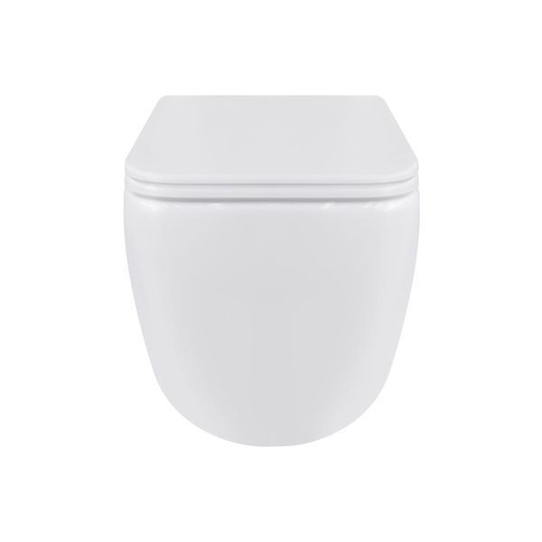 Унитаз подвесной Qtap Gemini безободковый с сиденьем Soft-closeQTGEM26W45430 SD00051554 фото