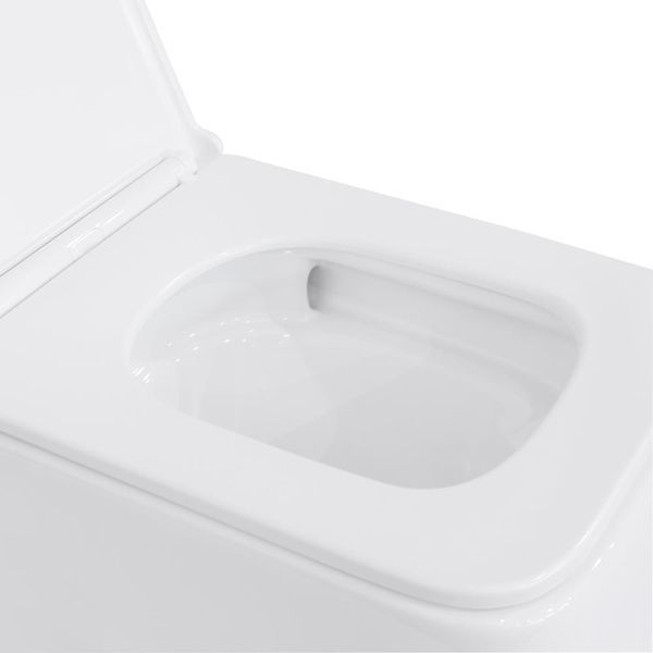 Унитаз подвесной Qtap Gemini безободковый с сиденьем Soft-closeQTGEM26W45430 SD00051554 фото