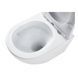 Унітаз підвісний Devit Flow DFL0460111W 490х365х370mm з кришкою soft-close, білий глянець 599122 фото 7