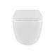 Унитаз подвесной Qtap Gemini безободковый с сиденьем Soft-closeQTGEM26W45430 SD00051554 фото 2