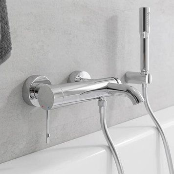 Змішувач для ванни Grohe Essence 25249001 з душовим набором, хром 606298 фото