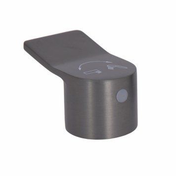 Ручка переключателя режимов Qtap (26,8x45,2x38) для смесителя для ванны с поворотным изливом Presto Graphite QTPRE2684523850547 SD00056671 фото